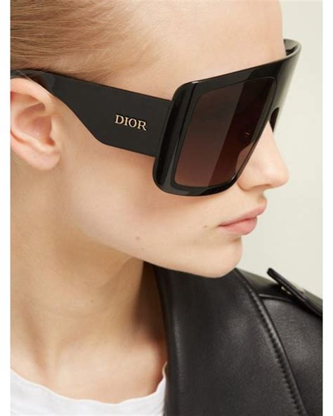 dior lady 1 oversized sunglasses|authentic christian Dior sunglasses.